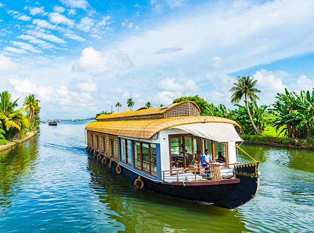Kerala Backwaters and Beach Tour